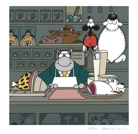 Digigraphie : La boucherie BD